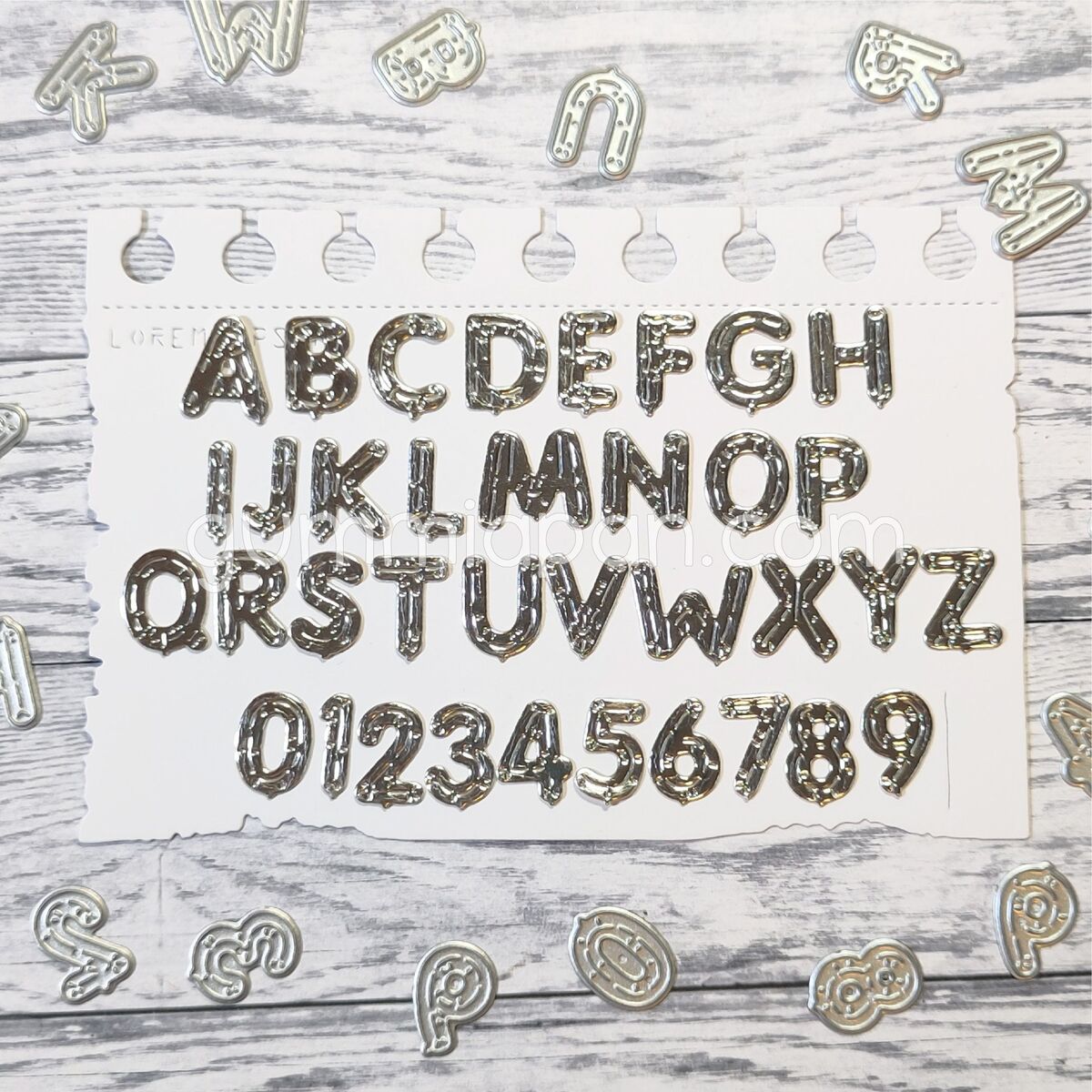 Stanze Alphabet Balloon Letters