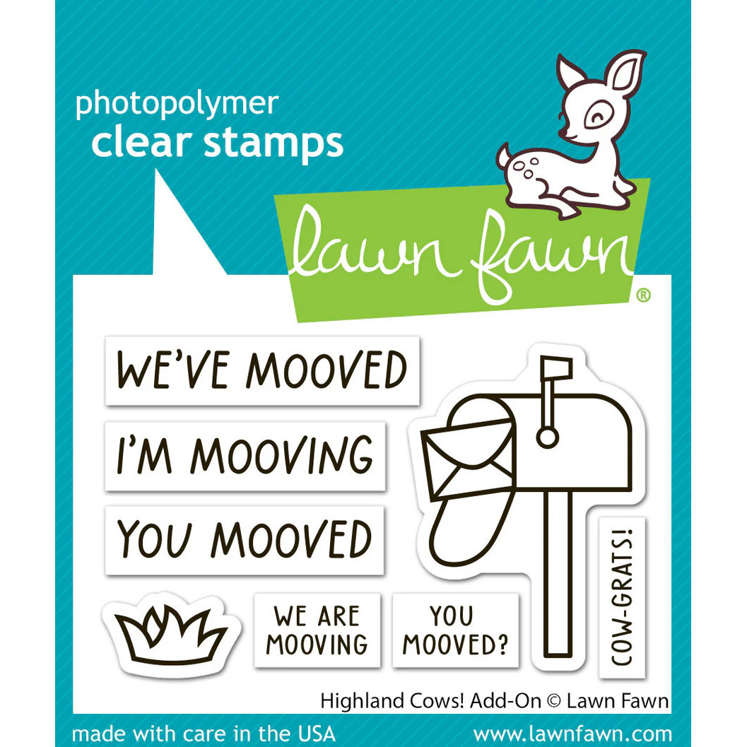 Clear Stamp Highland Cows! Add-On
