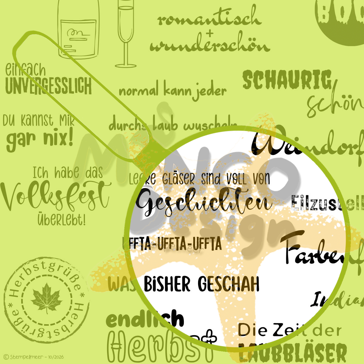 Monatsstempel Oktober 2026