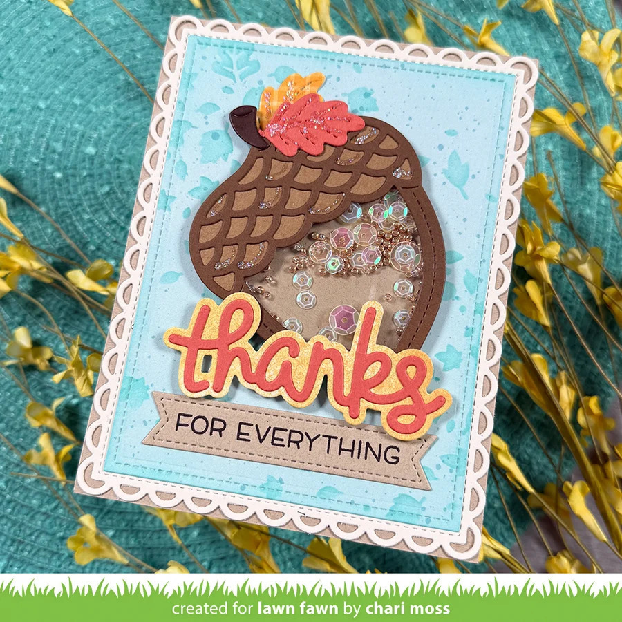 Stanzen Stitched Acorn Frame