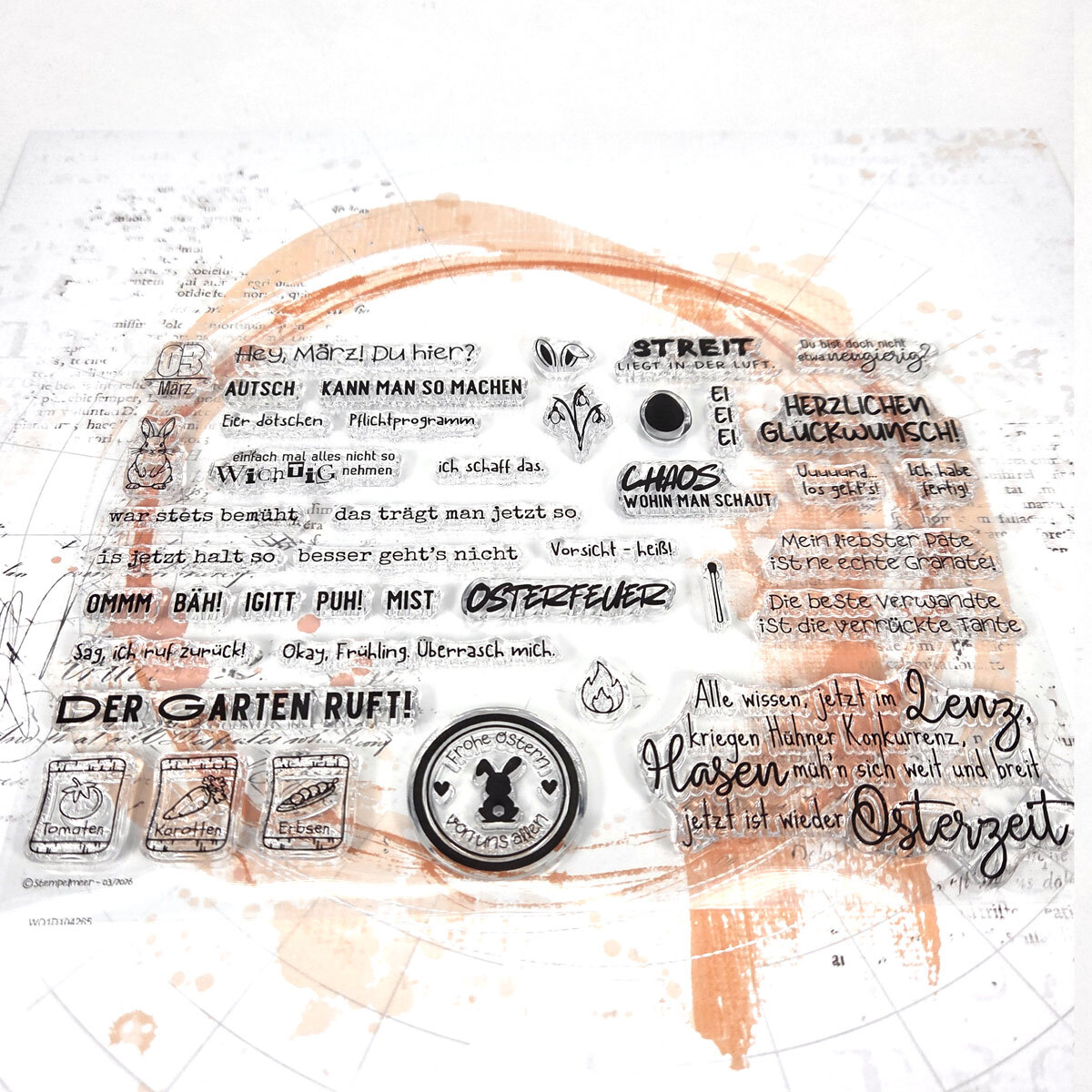 Monatsstempel März 2026