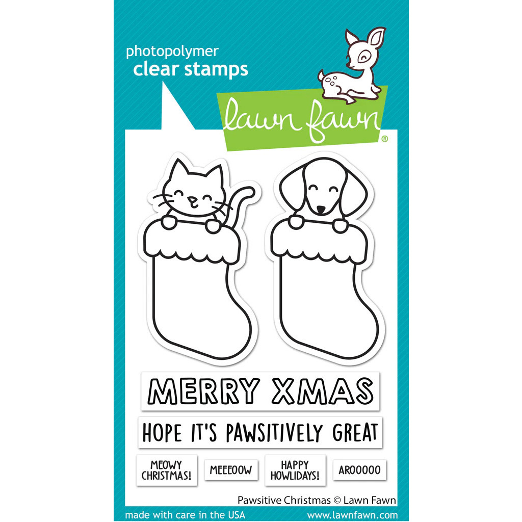 Clear Stamp Pawsitive Christmas
