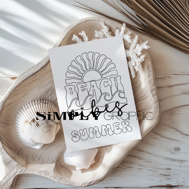Clear Stamp Beach Vibes