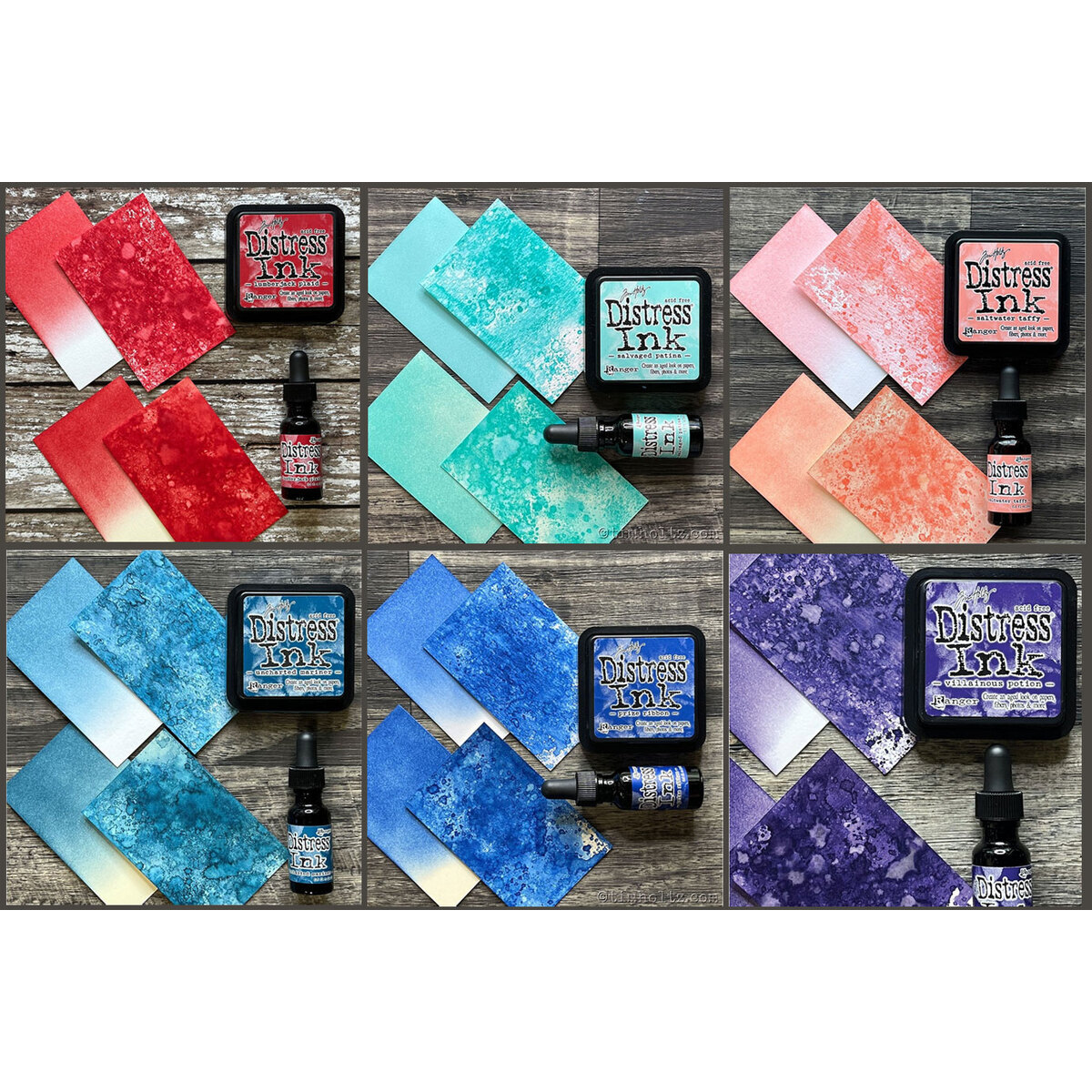 Tim Holtz und die Distress Farben