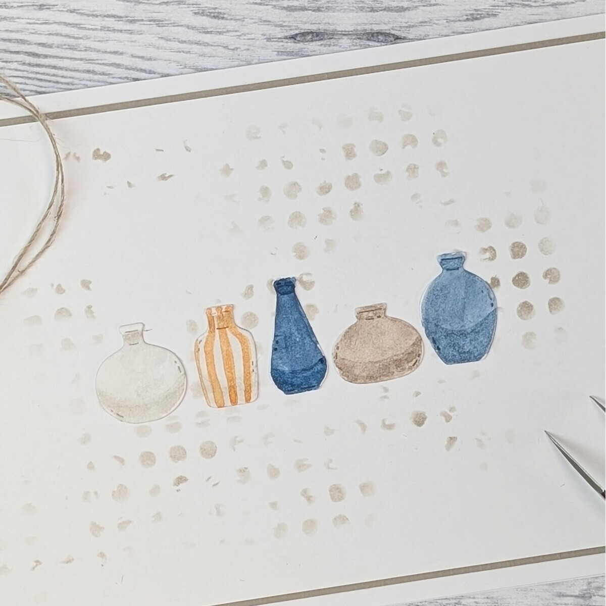 Stanze Five Small Vases