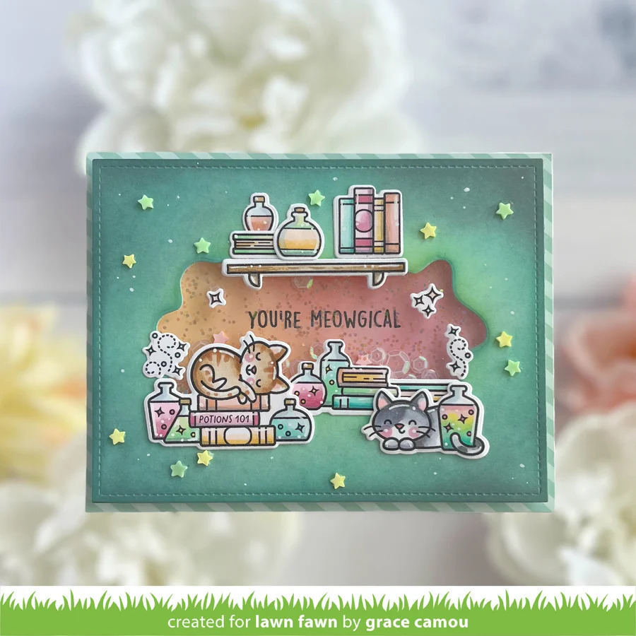Clear Stamp Hocus Purr-cus