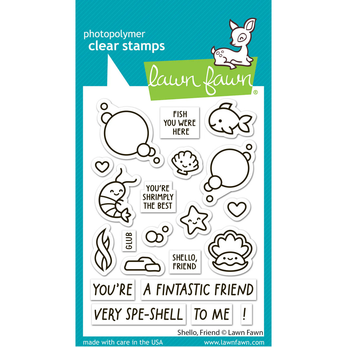 Clear Stamps Shello, Friend