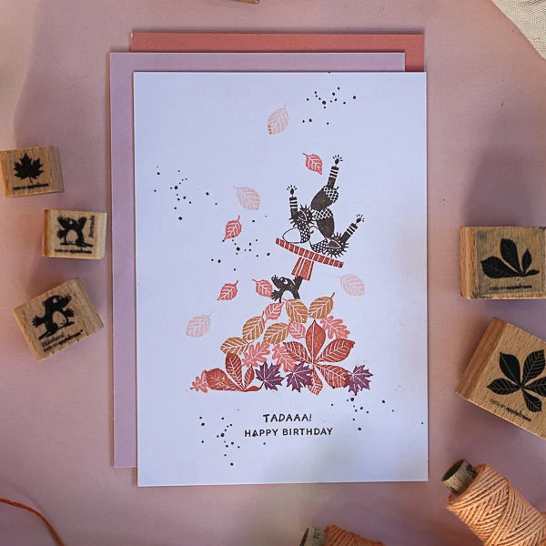Ministempel Maulwurf Bertrada