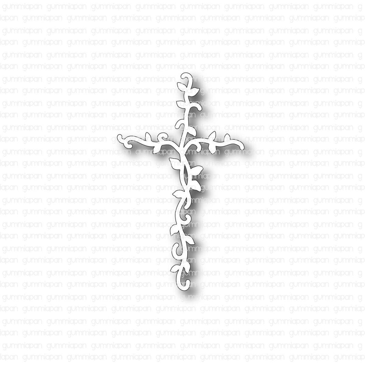 Stanze Cross with Leaf Vines