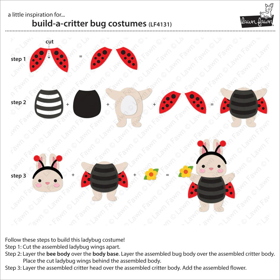 Stanzen Build-A-Critter Bug Costumes
