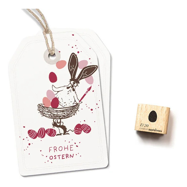 Ministempel schlichtes Miniosterei