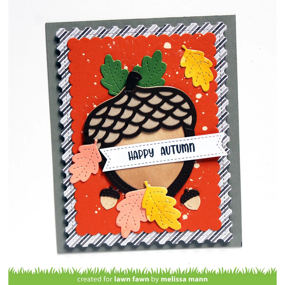 Stanzen Stitched Acorn Frame