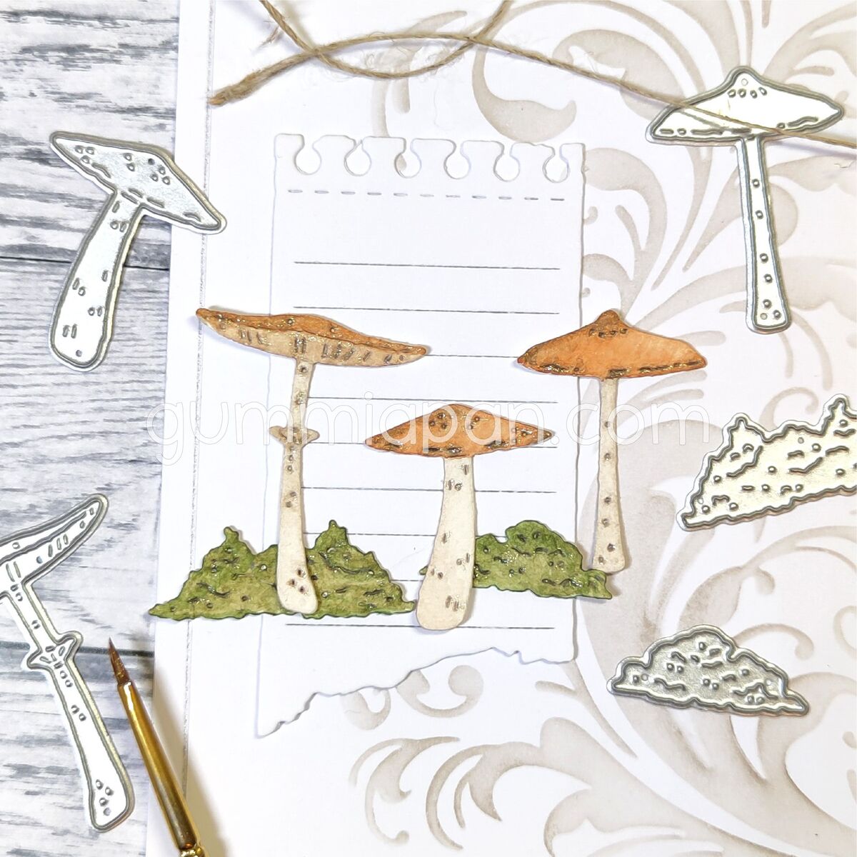 Stanze Mushrooms and moss