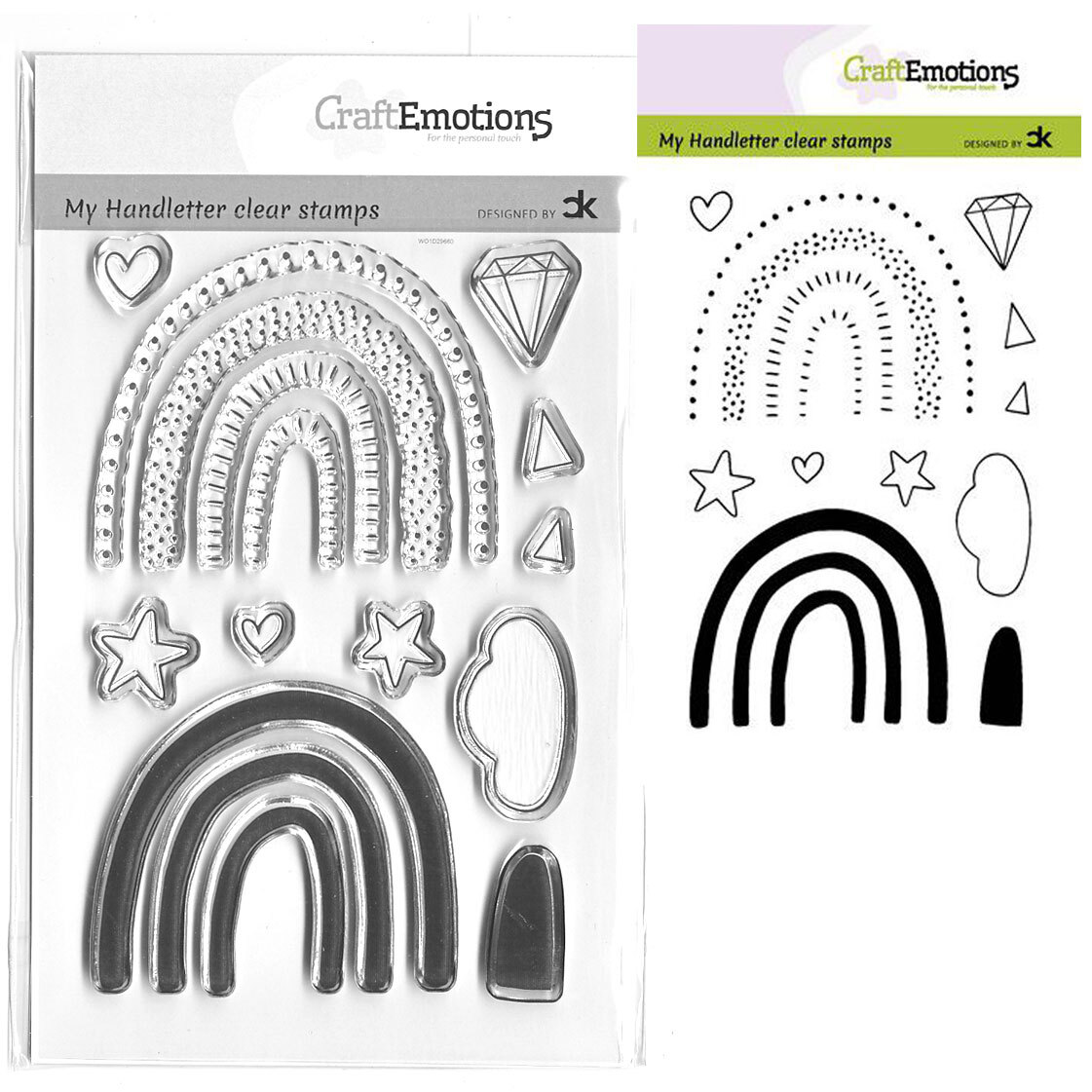 Clear Stamp Regenbogen