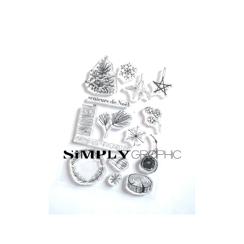 Clear Stamp Noel au naturel