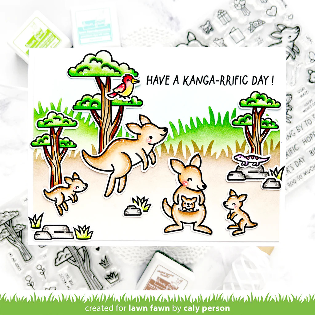 Clear Stamps Kanga-rrific