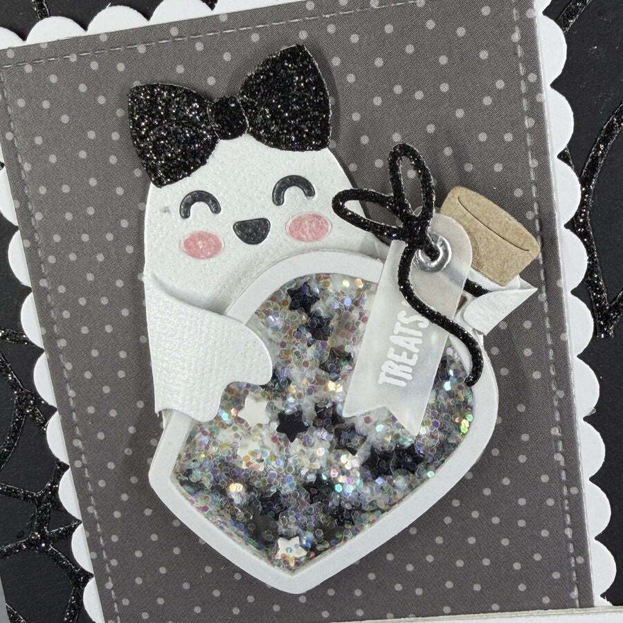 Stanzen Happy Ghost Tag