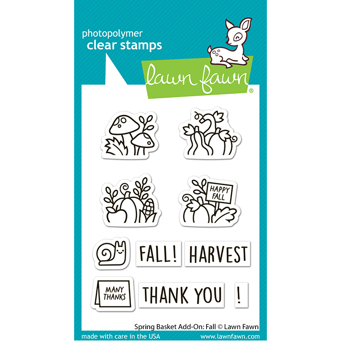 Clear Stamps Spring Basket Add-On Fall