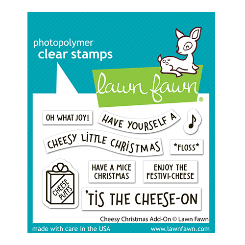 Clear Stamp Cheesy Christmas Add-On Clear Stamp Cheesy Christmas Add-On