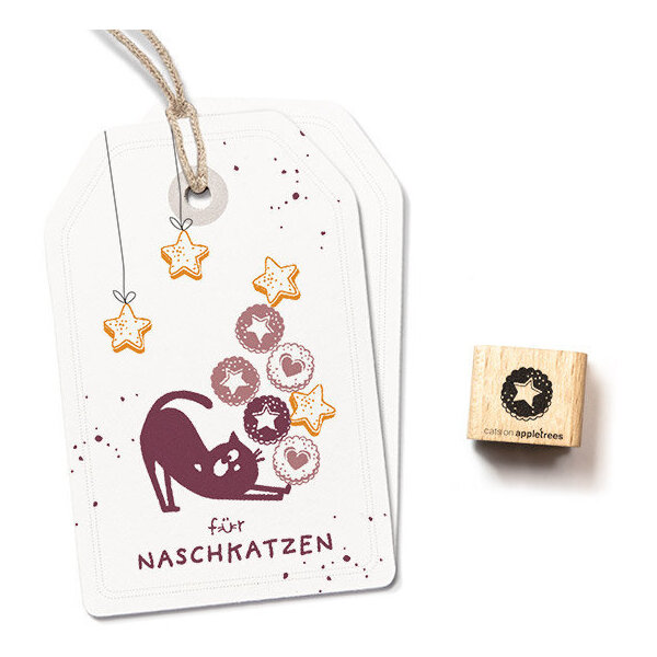 Ministempel Marmeladenplätzchen Stern