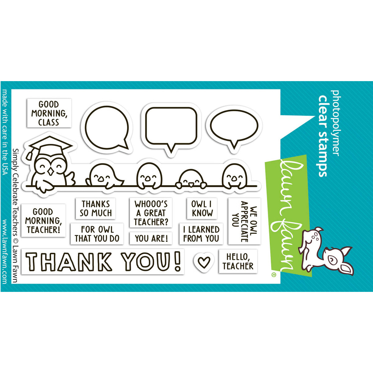 Clear Stamp Simply Celebrate Teachers