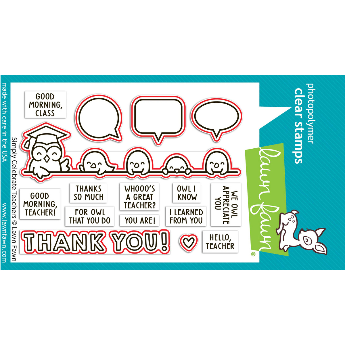 Stanzen Simply Celebrate Teachers