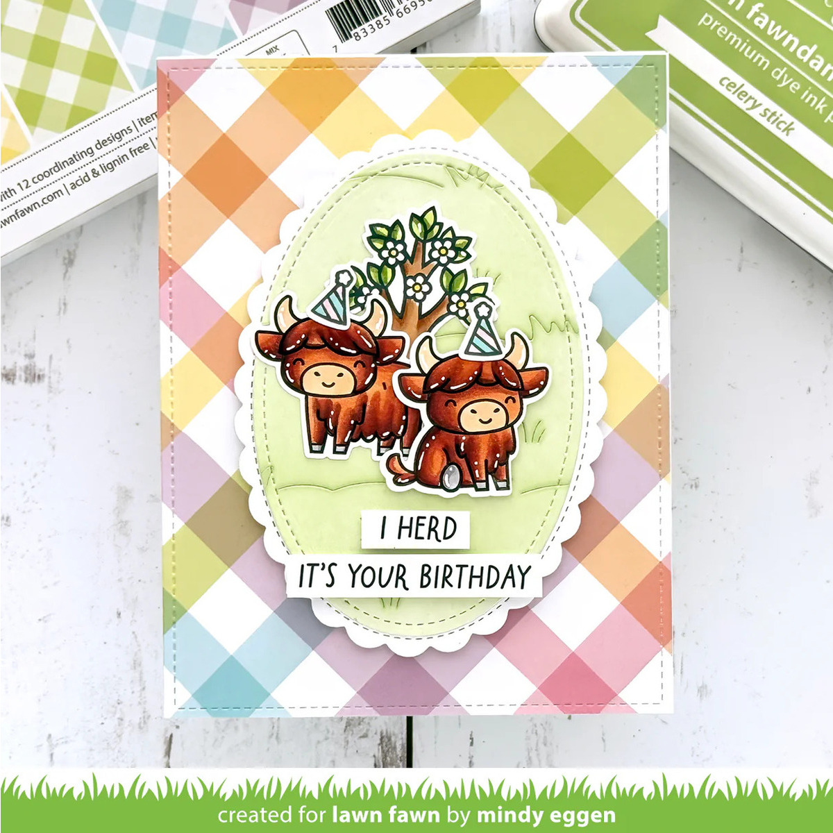 Clear Stamp Highland Cows!