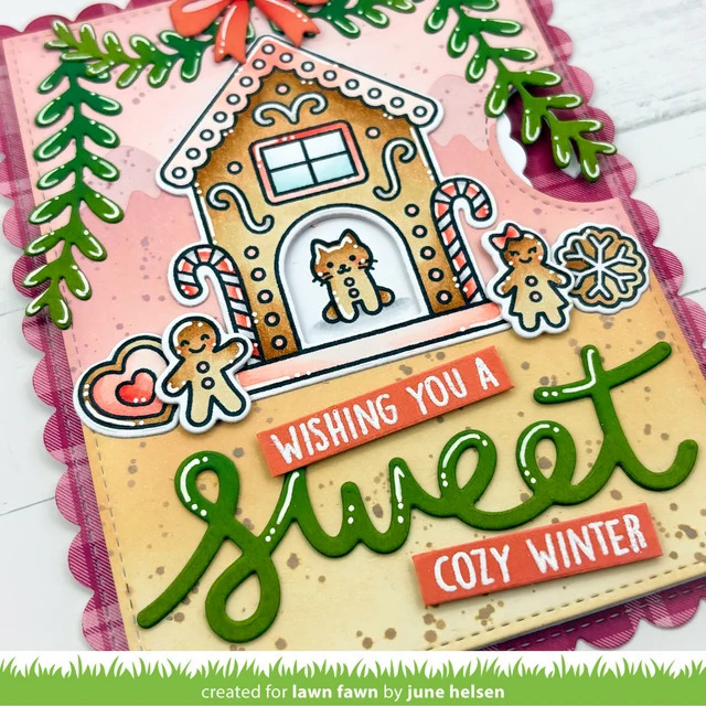 Clear Stamps Gingerbread House Add-On