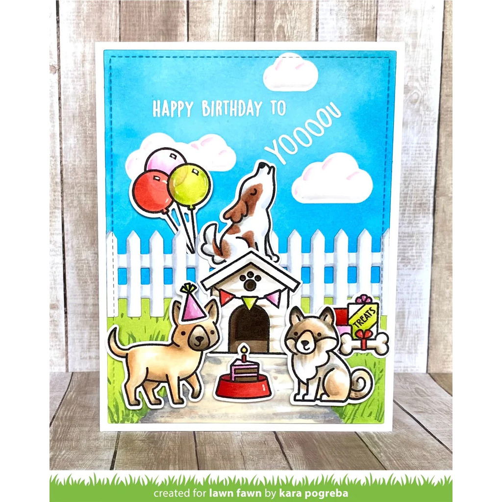 Clear Stamps Yappy Birthday