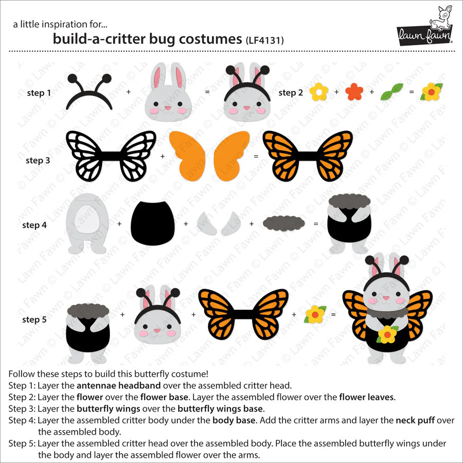 Stanzen Build-A-Critter Bug Costumes