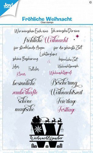 Clear Stamp Fröhliche Weihnachten