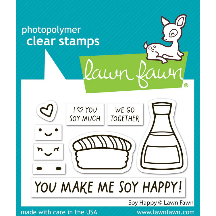 Clear Stamp Soy Happy