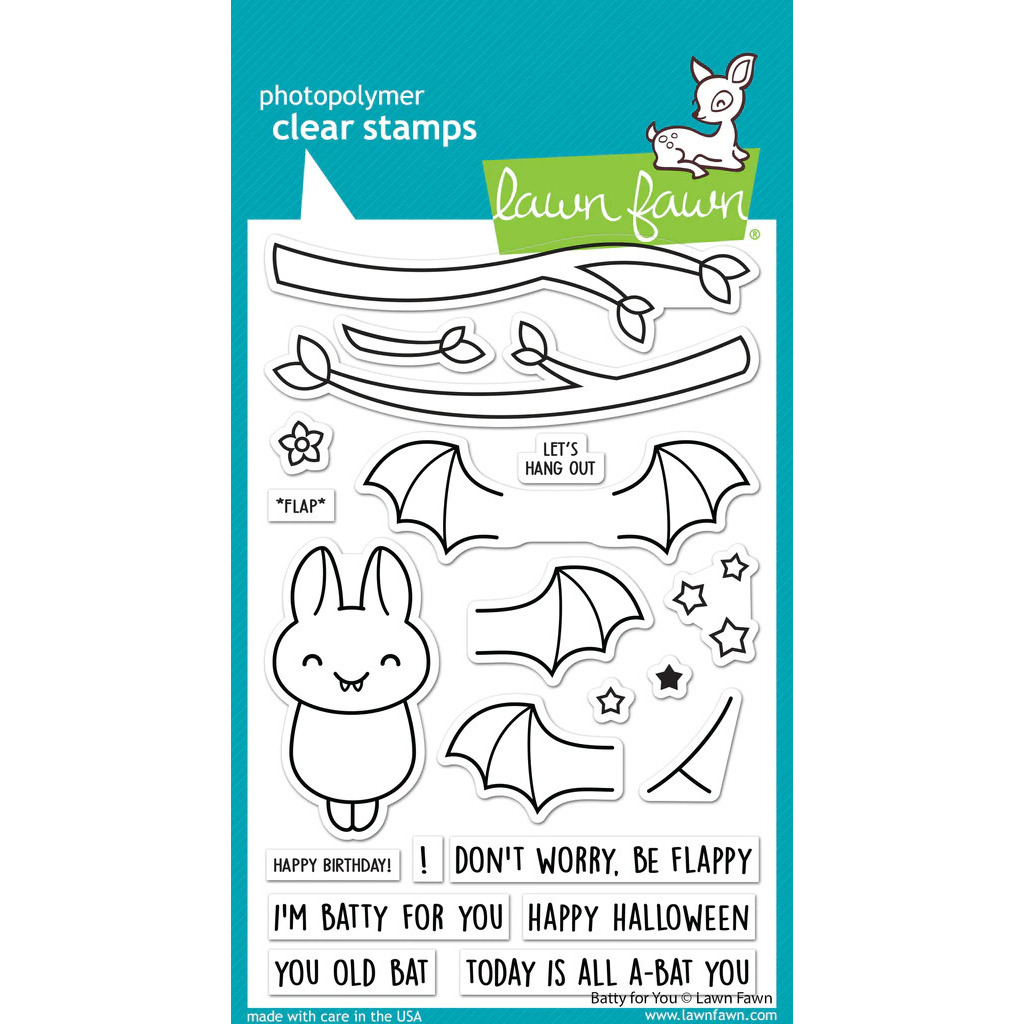 Clear Stamps Batty for you