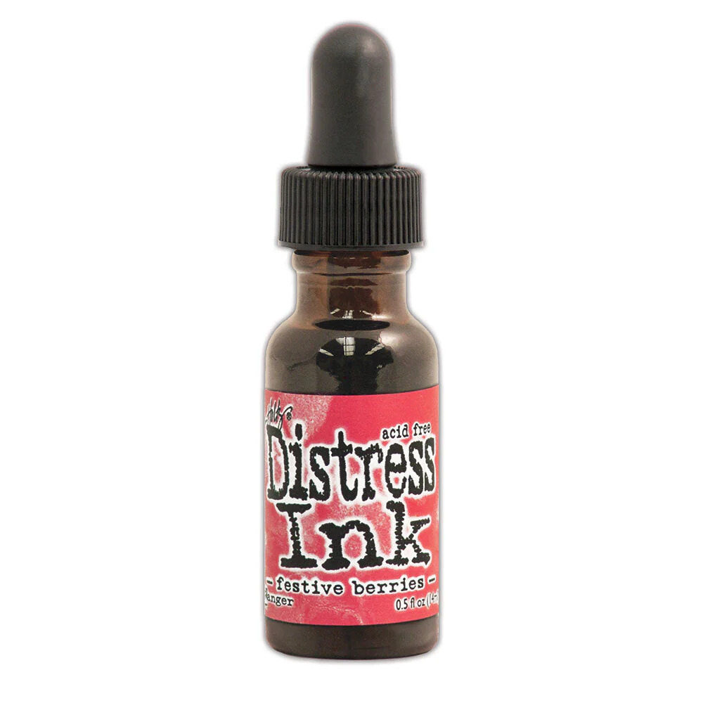 Distress Ink Re-Inker Festive Berries