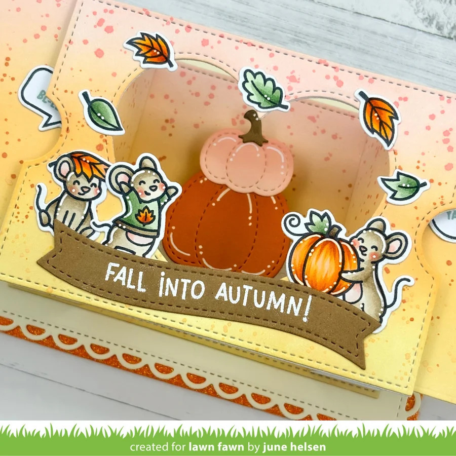 Clear Stamps Fall Mice
