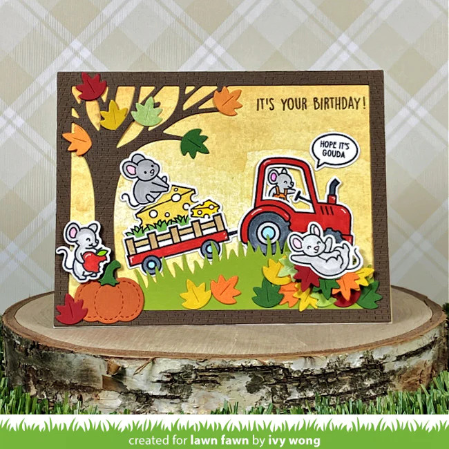 Clear Stamp Hay There, Hayrides!