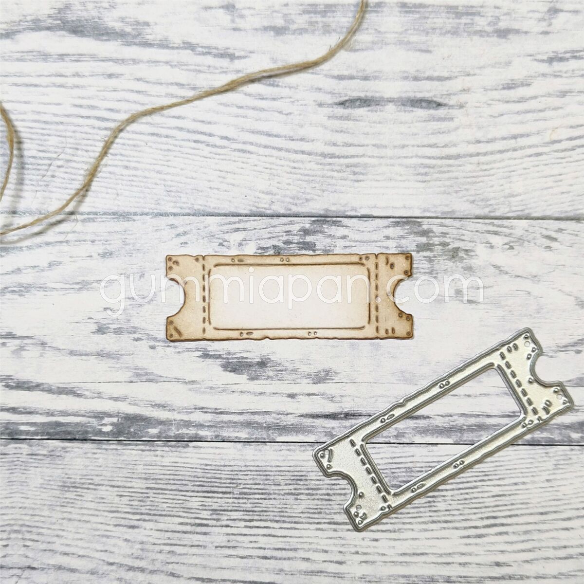 Stanze Worn Ticket with Panel