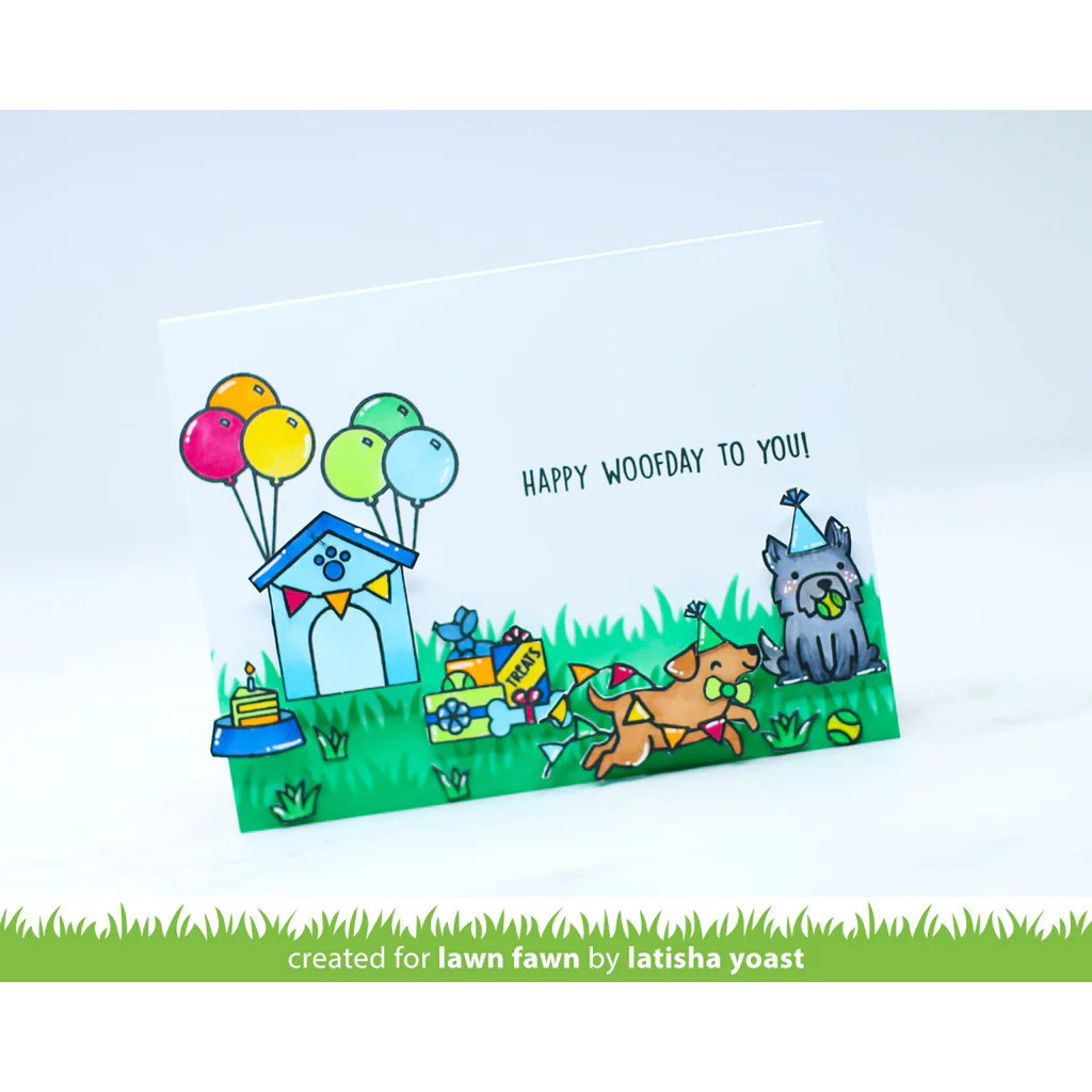 Clear Stamps Yappy Birthday Add-on