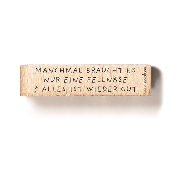 Manchmal braucht es nur eine Fellnase