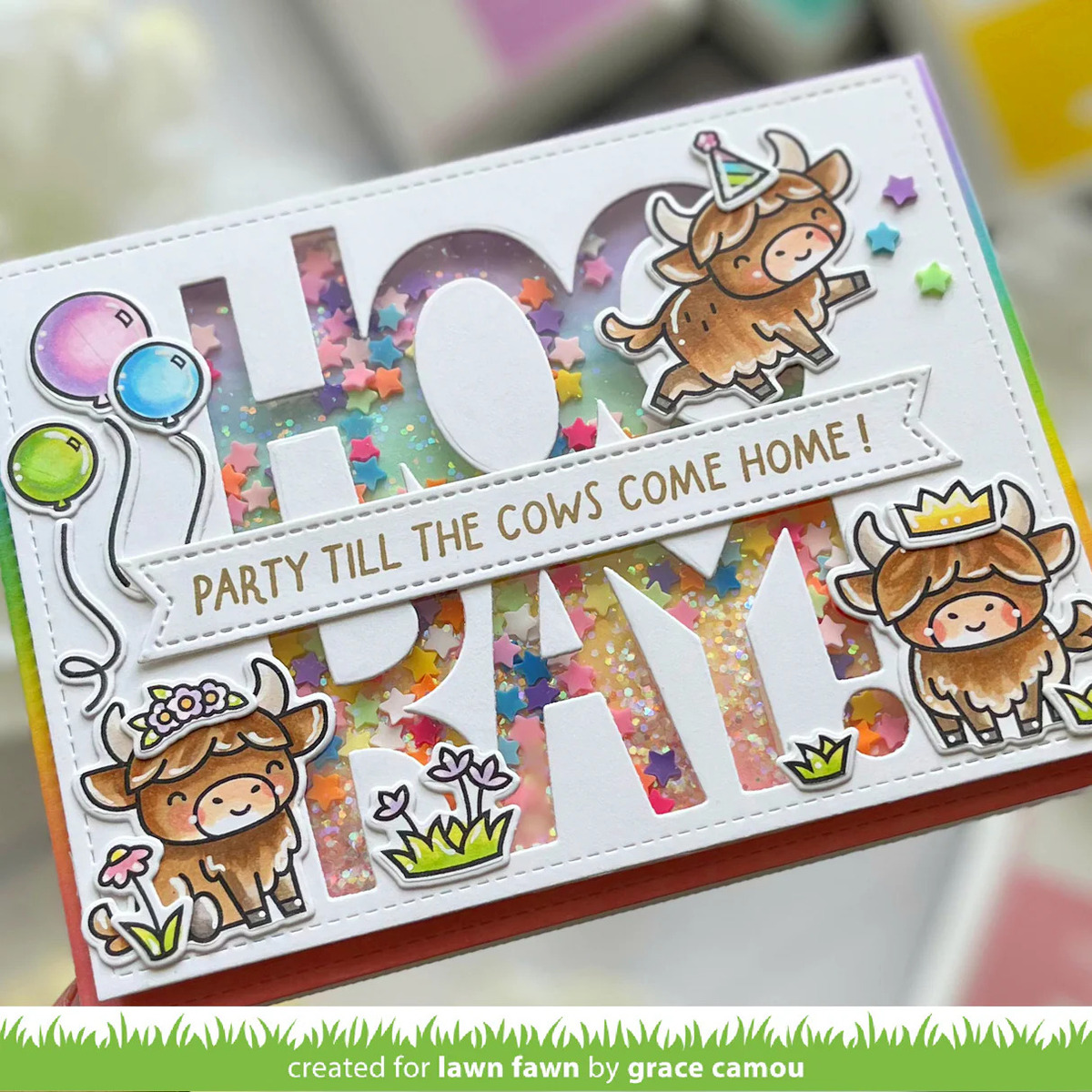 Clear Stamp Highland Cows!