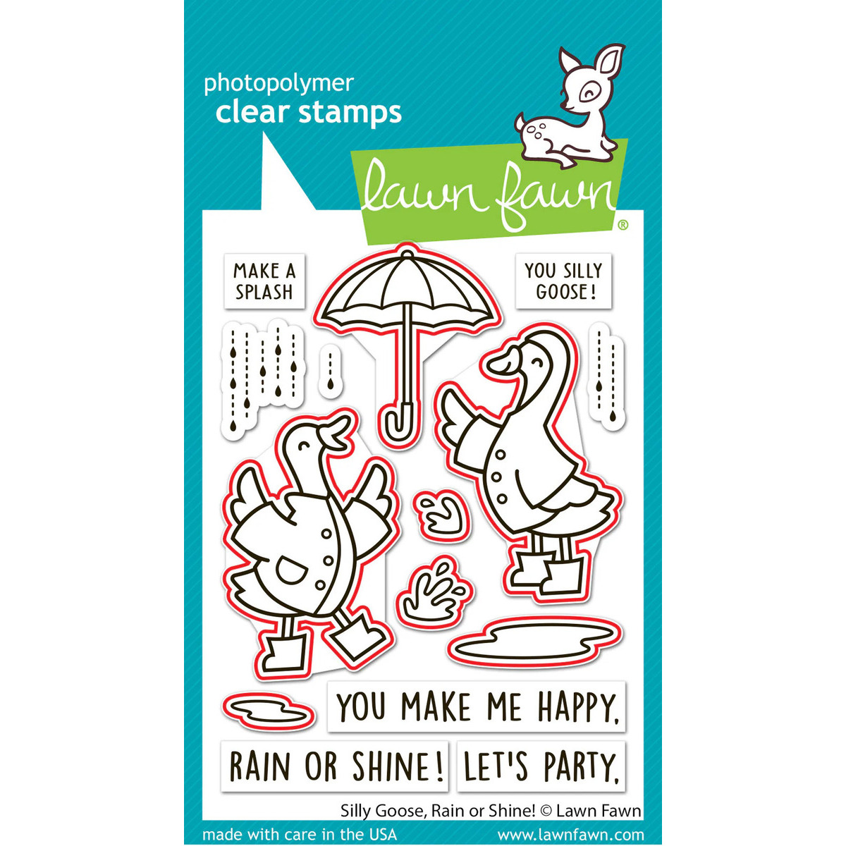 Stanzen Silly Goose, Rain or Shine