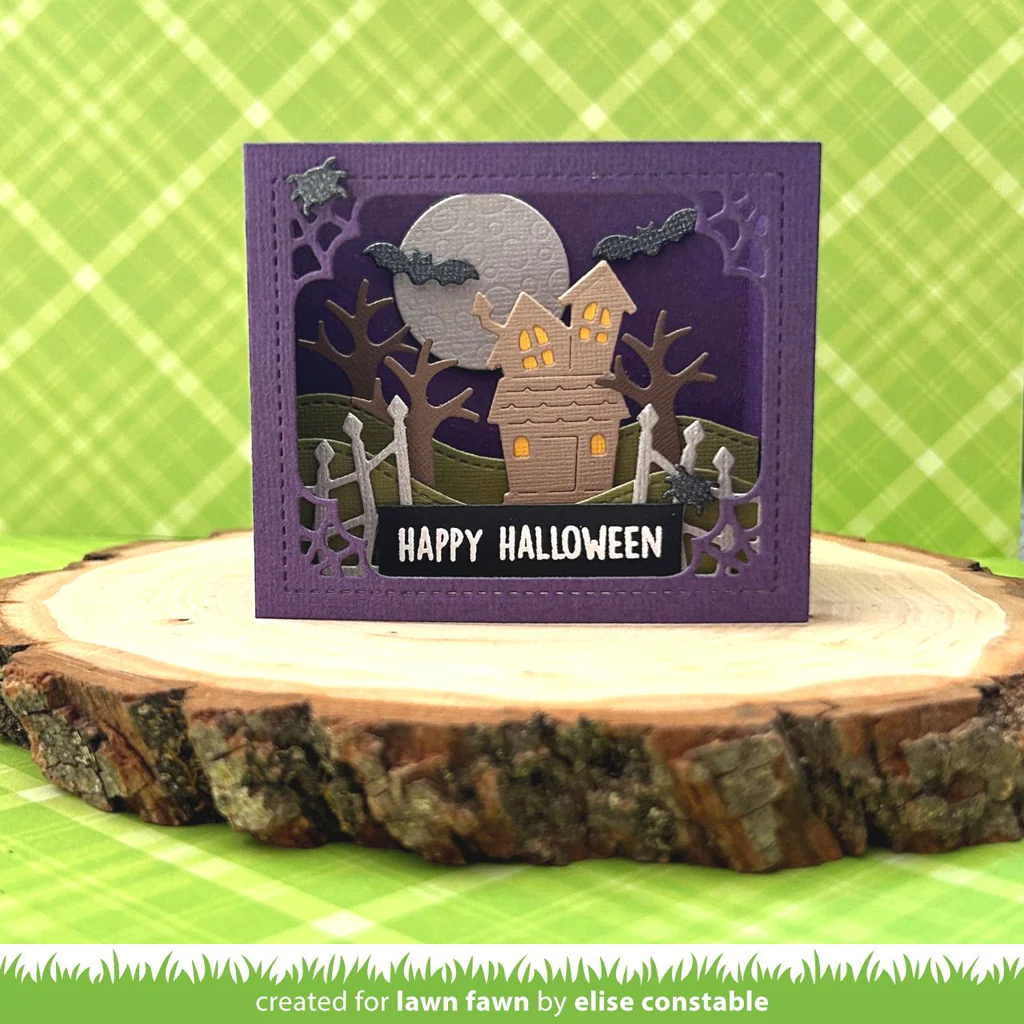 Stanzen Shadow Box Card Halloween Add-On