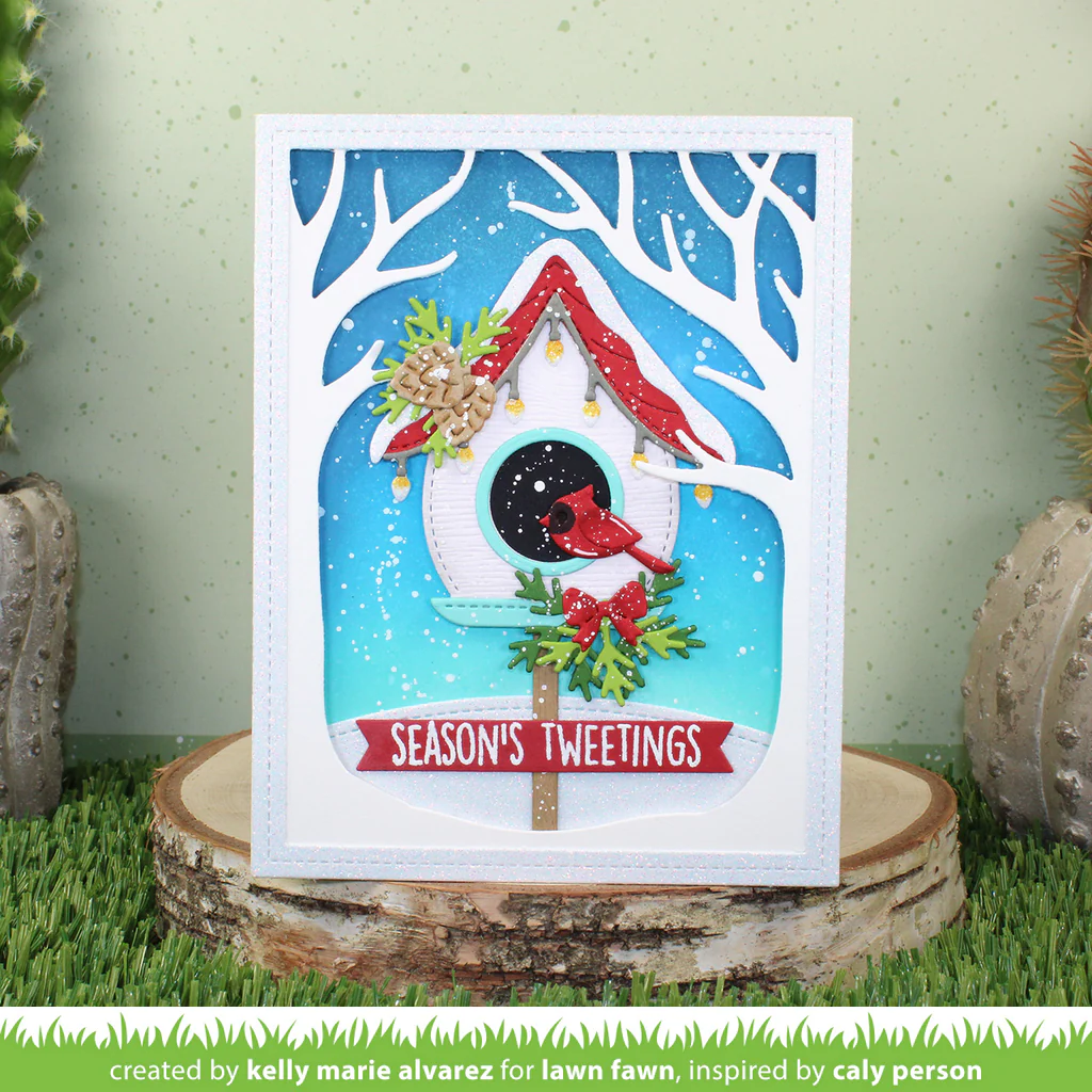 Stanzen Build-A-Birdhouse Christmas Add-on