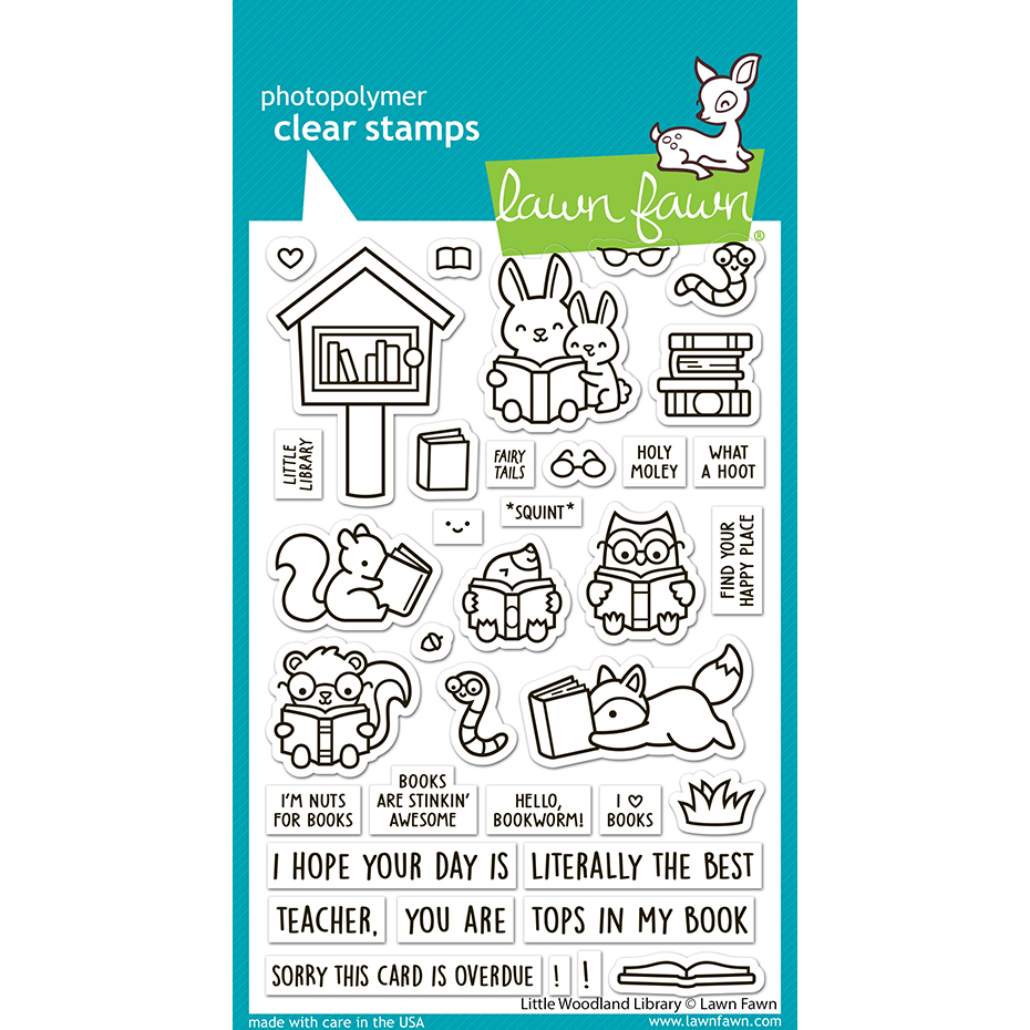 Clear Stamp Little Woodland Library Clear Stamp Little Woodland Library