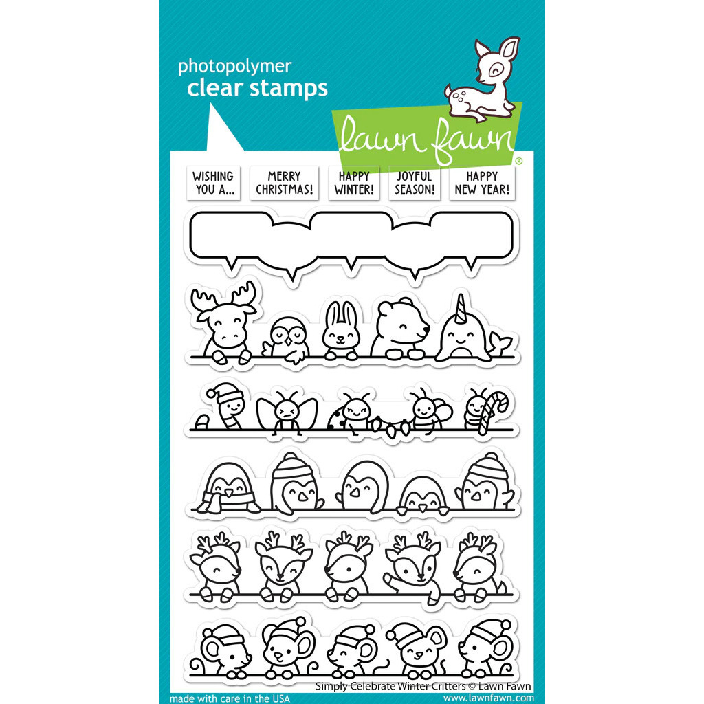 Clear Stamps Simply Celebrate Winter Critters Clear Stamps Simply Celebrate Winter Critters