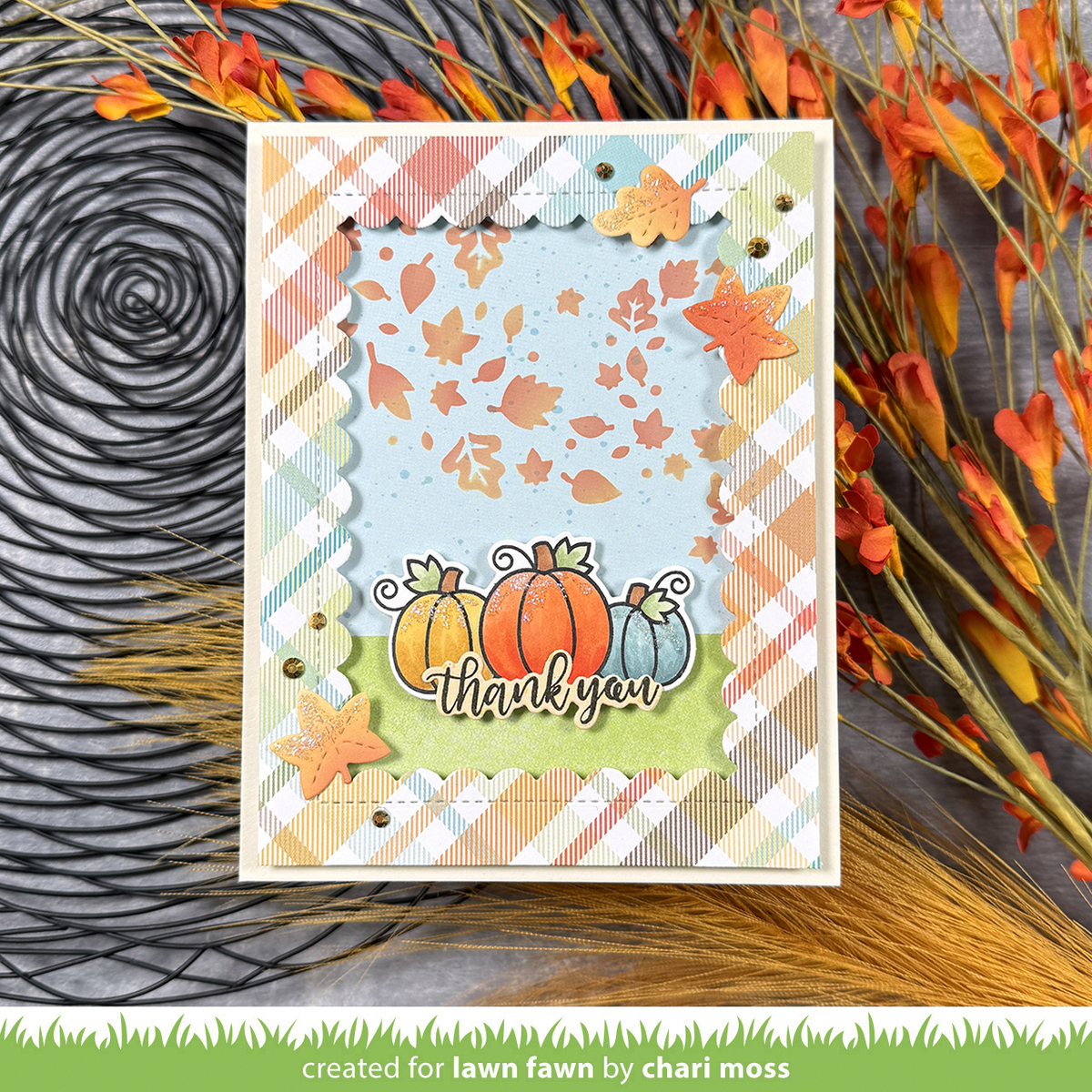 Schablone Autumn Breeze