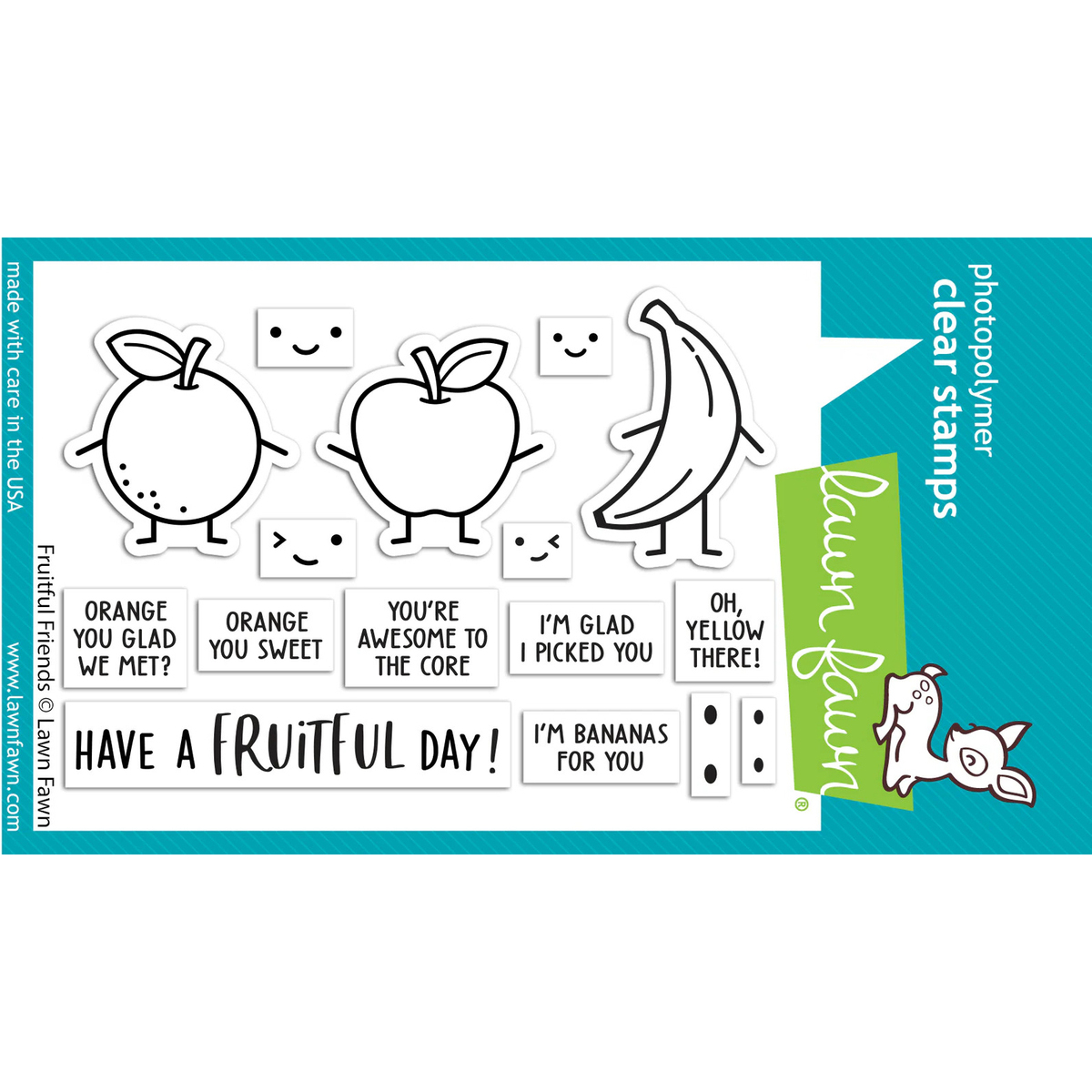 Clear Stamp Fruitful Friends