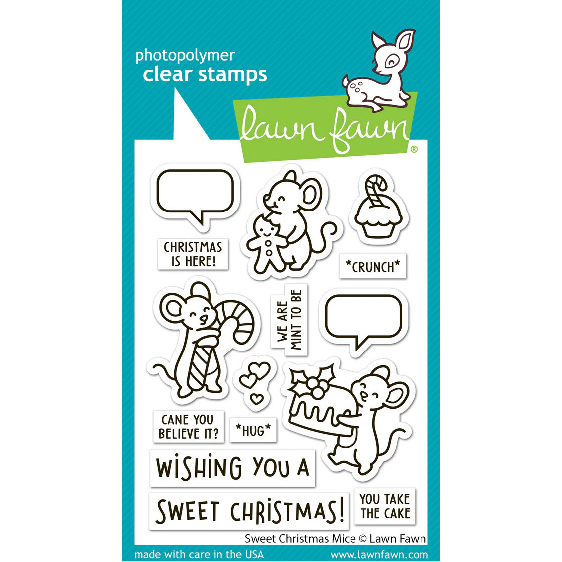 Clear Stamps Sweet Christmas Mice