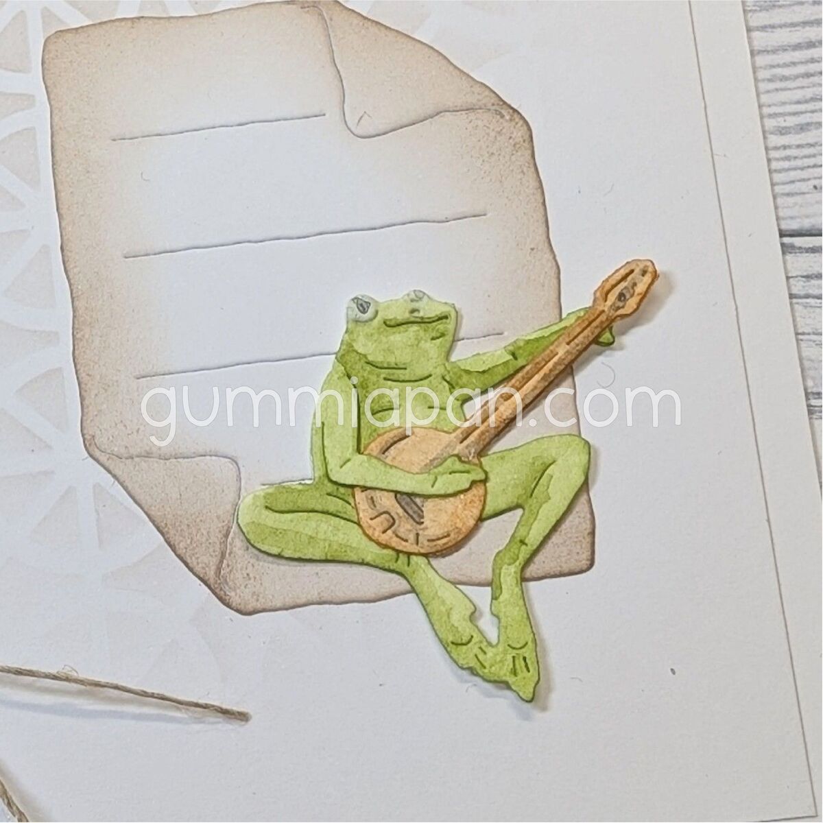 Stanze Frog with Banjo