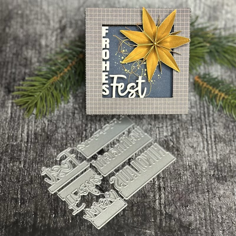 Stanze Zusatzset Schriften Weihnachten